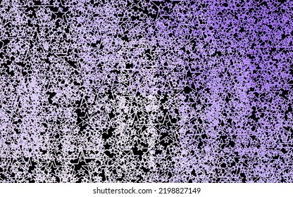 Dark Purple vector backdrop with small and big stars. Decorative shining illustration with stars on abstract template. Best design for your ad, poster, banner.