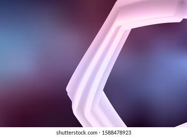 Dark Purple vector backdrop with wry lines. Brand new colorful illustration in simple style. A new texture for your  ad, booklets, leaflets.