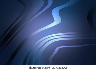 Dark Purple vector backdrop with wry lines. Colorful illustration in abstract style with gradient. Business design for posters, banners.