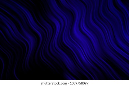 Dark Purple vector background with abstract lines. A completely new color illustration in marble style. New composition for your brand book.