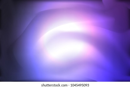 Dark Purple vector background with abstract circles. Creative illustration in halftone marble style with gradient. New composition for your brand book.