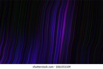 Dark Purple vector background with abstract lines. Shining crooked illustration in marble style. Marble design for your web site.