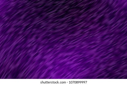 Dark Purple vector background with abstract lines. A completely new color illustration in marble style. Brand-new design for your ads, poster, banner.