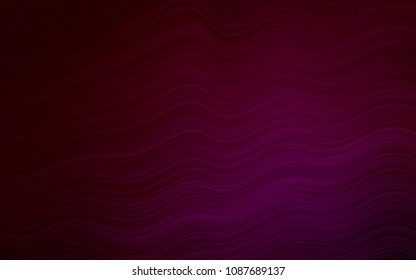 Dark Purple vector background with abstract lines. Brand-new colored illustration in marble style with gradient. Brand-new design for your ads, poster, banner.