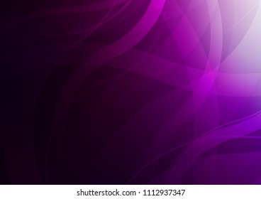 Dark Purple vector background with abstract lines. Brand new colored illustration in marble style with gradient. Marble style for your business design.