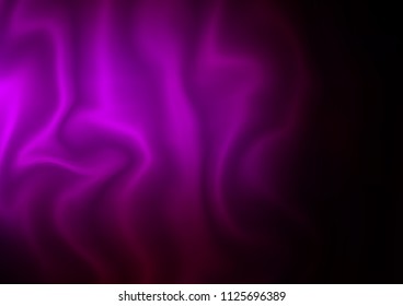 Dark Purple vector background with abstract lines. A vague circumflex abstract illustration with gradient. Marble design for your web site.