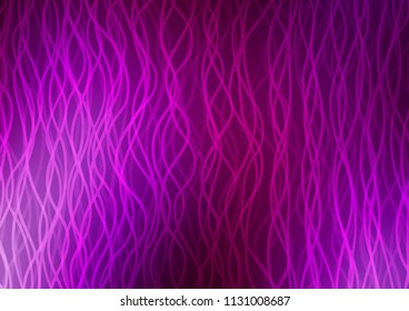 Dark Purple vector background with abstract lines. Creative geometric illustration in marble style with gradient. Brand new design for your ads, poster, banner.