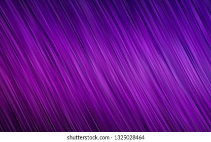Dark Purple vector background with abstract lines. Geometric illustration in marble style with gradient.  The best blurred design for your business.