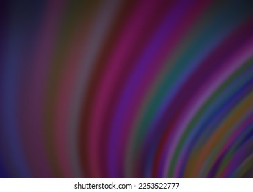 Dark Purple vector background with abstract lines. Geometric illustration in marble style with gradient.  Pattern for your business design.