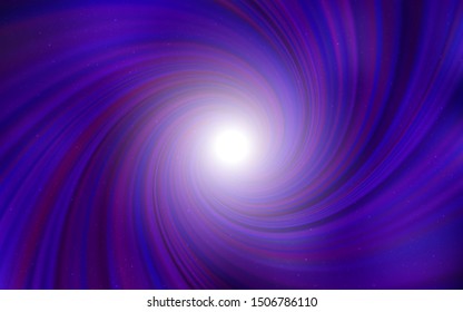 Dark Purple vector background with astronomical stars. Shining colored illustration with bright astronomical stars. Pattern for astrology websites.