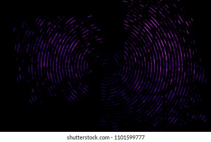 Dark Purple vector background with bent ribbons. Modern gradient abstract illustration with bandy lines. A completely new marble design for your business.