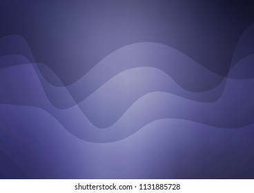 Dark Purple vector background with bent lines. Geometric illustration in marble style with gradient.  Pattern for your business design.