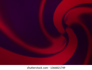 Dark Purple vector background with bent ribbons. Colorful illustration in abstract marble style with gradient. Textured wave pattern for backgrounds.