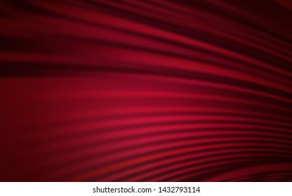 Dark Purple vector background with bent lines. Brand new colorful illustration in simple style. Template for cell phone screens.