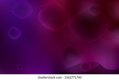 Dark Purple vector background with bent lines. Creative illustration in halftone memphis style with gradient. Memphis design for your web site.