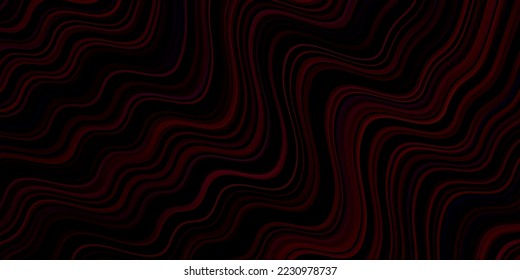 Dark Purple vector background with bent lines. Colorful illustration in simple style with gradient. A new texture for your  ad, booklets, leaflets.