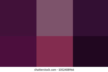 Dark Purple vector background with bright palette. Colorful gradient set with collection of rainbow colors. Set of colors for clever designers.