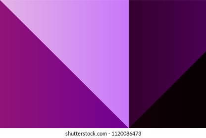 Dark Purple vector background with bright palette. Colorful gradient set with collection of rainbow colors. Pattern for easy creation of leaflets, banners, booklets.