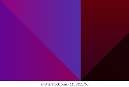 Dark Purple vector background with bright palette. Decorative design of colorful palette. Smart set of colors for your work as a designer.
