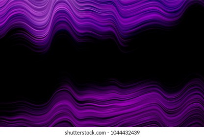 Dark Purple vector background with bubble shapes. A completely new color illustration in marble style. New composition for your brand book.