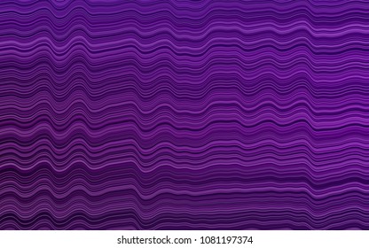 Dark Purple vector background with bubble shapes. A completely new color illustration in marble style. The template for cell phone backgrounds.
