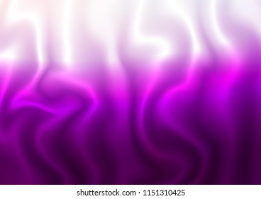Dark Purple vector background with bubble shapes. Geometric illustration in marble style with gradient.  The best blurred design for your business.