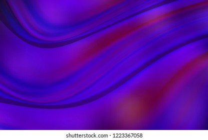 Dark Purple vector background with bubble shapes. Colorful illustration in abstract marble style with gradient. Marble style for your business design.