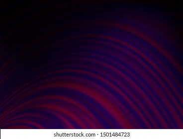 Dark Purple vector background with bubble shapes. A completely new color illustration in marble style. The template for cell phone backgrounds.