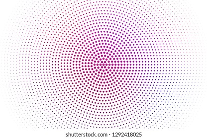 Dark Purple vector  background with bubbles. Blurred bubbles on abstract background with colorful gradient. Pattern for beautiful websites.