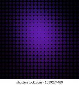 Dark Purple vector background with circles. Abstract illustration with colorful spots in nature style. Pattern for websites, landing pages.