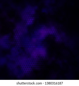 Dark Purple vector background with circles. Abstract colorful disks on simple gradient background. Design for posters, banners.