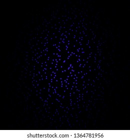 Dark Purple vector background with colorful stars. Shining colorful illustration with small and big stars. Pattern for wrapping gifts.