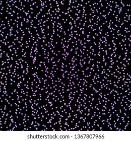 Dark Purple vector background with colorful stars. Modern geometric abstract illustration with stars. Theme for cell phones.