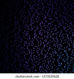 Dark Purple vector background with colorful stars. Decorative illustration with stars on abstract template. Pattern for websites, landing pages.