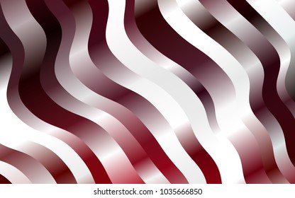 Dark Purple vector background with curved circles. A sample with blurred bubble shapes. Brand-new design for your ads, poster, banner.