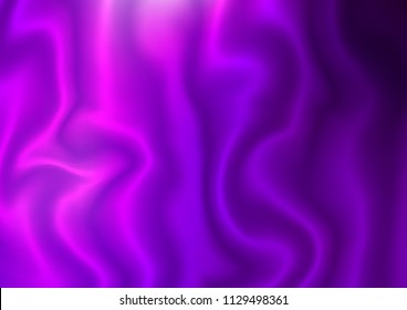 Dark Purple vector background with curved circles. Glitter abstract illustration with wry lines. Marble design for your web site.