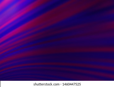 Dark Purple vector background with curved circles. Creative geometric illustration in marble style with gradient. Marble design for your web site.