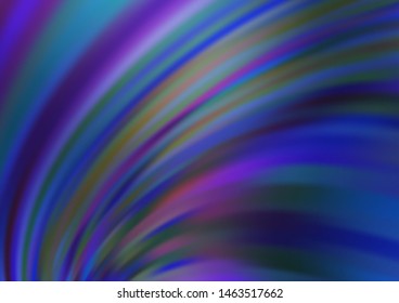 Dark Purple vector background with curved circles. A completely new color illustration in marble style. The template for cell phone backgrounds.