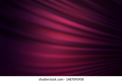 Dark Purple vector background with curved lines. Brand new colorful illustration in simple style. Elegant pattern for a brand book.
