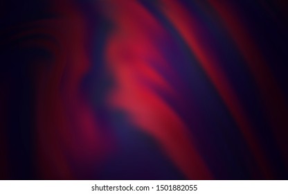 Dark Purple vector background with curved lines. Modern gradient abstract illustration with bandy lines. A new texture for your  ad, booklets, leaflets.