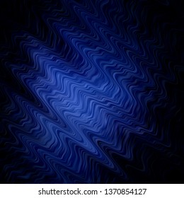 Dark Purple vector background with curves. Bright illustration with gradient circular arcs. Template for cellphones.