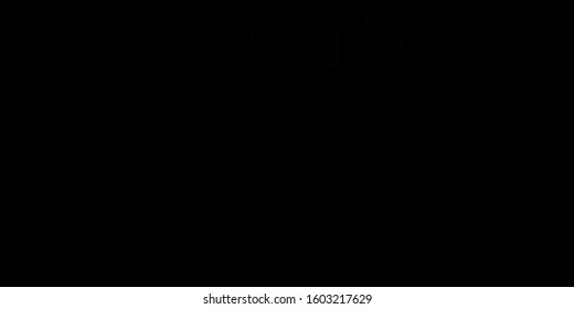 Dark Purple vector background with curves. Abstract gradient illustration with wry lines. Pattern for websites, landing pages.