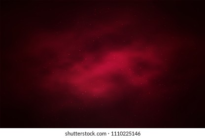 Dark Purple vector background with galaxy stars. Shining colored illustration with bright astronomical stars. Smart design for your business advert.