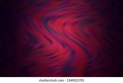 Dark Purple vector background with galaxy stars. Space stars on blurred abstract background with gradient. Pattern for astronomy websites.