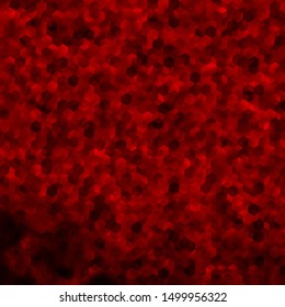 Dark Purple vector background with hexagons. Illustration with set of colorful hexagons. New template for your brand book.