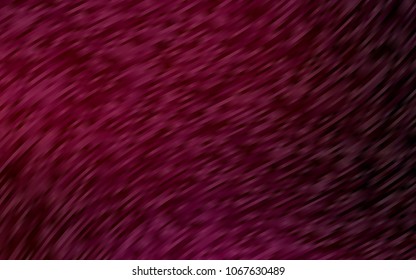 Dark Purple vector background with lamp shapes. Colorful abstract illustration with gradient lines. Marble style for your business design.