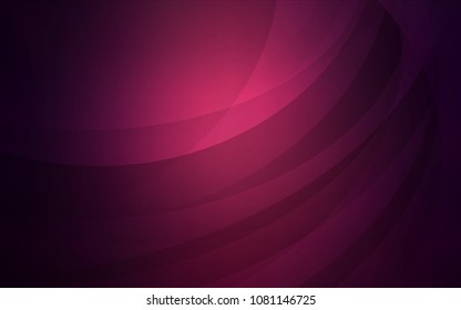 Dark Purple vector background with lamp shapes. Colorful illustration in abstract marble style with gradient. A completely new template for your business design.