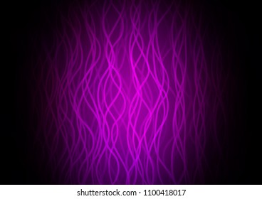 Dark Purple vector background with lamp shapes. Colorful illustration in abstract marble style with gradient. The template for cell phone backgrounds.