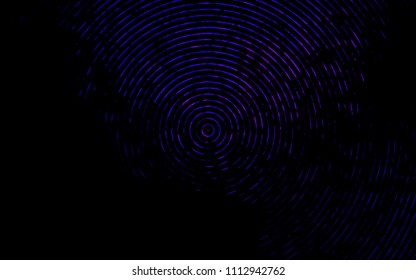Dark Purple vector background with lamp shapes. Shining crooked illustration in marble style. A completely new template for your business design.