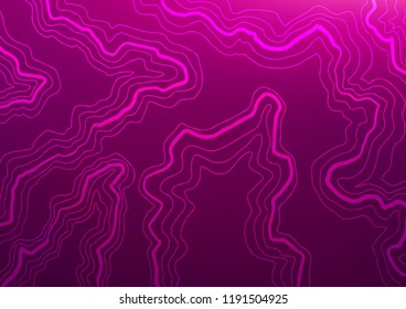 Dark Purple vector background with lamp shapes. Brand new colored illustration in marble style with gradient. A completely new template for your business design.